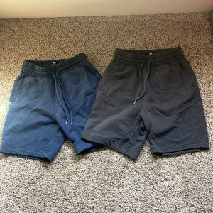 H&M sweatpant shorts